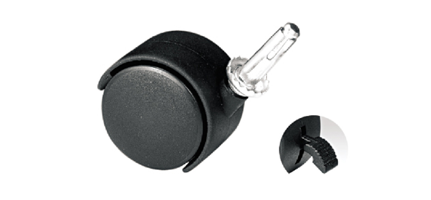 Nylon Castor,Furniture Wheel, With Bolt & Iron Socket